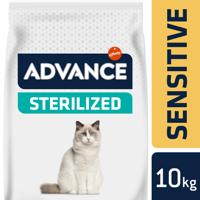 Advance Sterilized Sensitive High Protein met zalm kattenvoer 2 x 10 kg - thumbnail