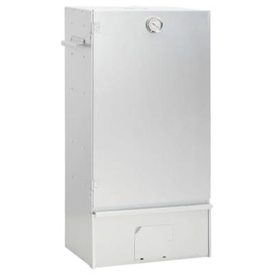 VidaXL Bbq-rookoven met houtsnippers 44,5x29x83 cm staal