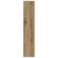 Wand Schoenenkasten 2 pcs artisanaal eikenkleurig Bewerkt hout - thumbnail