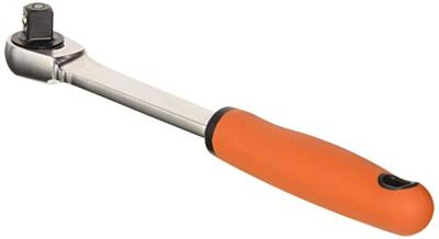 Bahco Omschakelbare ratel 1/2" met slanke kop | snelontgrendeling 72 tanden en actiehoek 5° | 256 mm - S81SL