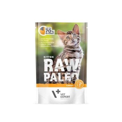 VETEXPERT Raw Paleo Kitten Cat Turkey - natvoer voor kittens - 100 g VETEXPERT Raw Paleo Kitten Cat Turkey - natvoer voor kittens - 100 g