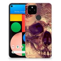 Silicone Back Case Google Pixel 4a 5G Skullhead - thumbnail