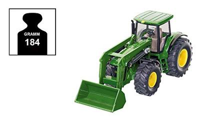 Siku 1982 John Deere met voorlader 1:50 - thumbnail