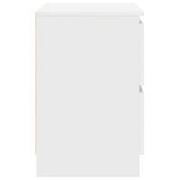 Tv-meubel 40x35x54 cm spaanplaat wit - thumbnail