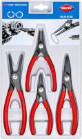 Knipex 00 20 03 SB Precisie-borgveertang set Geschikt voor borgringen Binnen- en buitenringen 12-25 mm, 19-60 mm 10-25 mm, 19-60 mm Puntvorm Recht - thumbnail