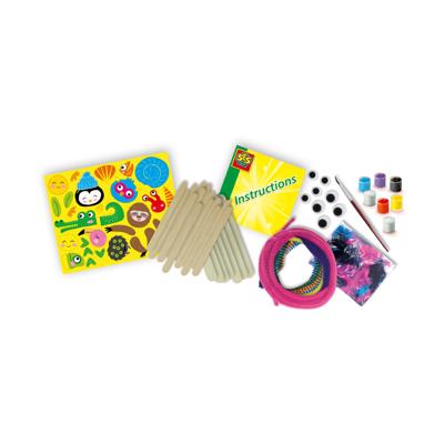 Ses creatief dieren van ijsstokjes maken Ses creatief dieren van ijsstokjes maken