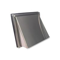 Gevelkap BWS Ventilatie Aansluitmaat Ø 100 mm Grofmazig Gaas Met Hoge Doorlaat RVS Boss & Wessing - thumbnail