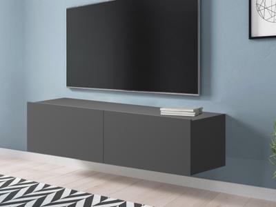 Tv-meubel ENJOLY 2 deuren grafiet