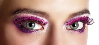 Metallic wimpers roze Metallic wimpers roze