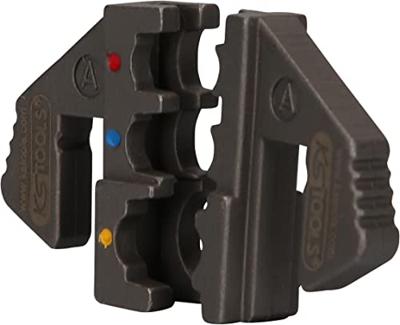 KS Tools 115.1415 Paar krimpinzetten voor geïsoleerde kabelschoenen, Ø 0,5 - 6 mm