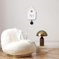 Wandklok 21,5x41,5x8,5 cm - Slinger - Koekoek - NeXtime 'Twitter' - thumbnail