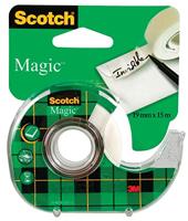 Plakband scotch magic 810 19mmx15m + plakbandh - thumbnail