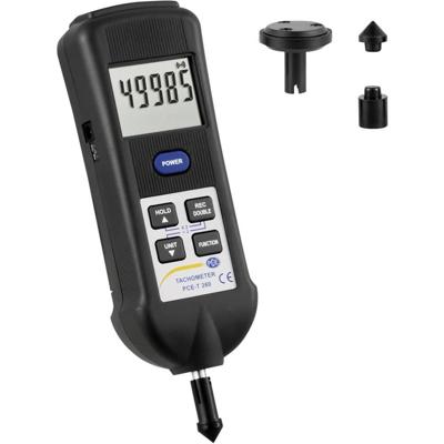 PCE Instruments PCE-T 260 Toerenteller Optisch 0.5 - 19999 omw/min 5 - 99999 omw/min