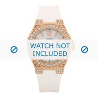 Horlogeband Guess W0149L6 / W16577L1 Silicoon Wit 11mm - thumbnail