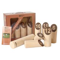 Kubb Number original rubber hout - thumbnail