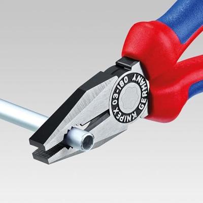 Knipex Kombitang verchroomd met meer-componentengrepen 200 mm - 0305200 - thumbnail