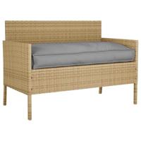 VidaXL Kussen grijs 120 x 60 x 12 cm oxford stof - thumbnail