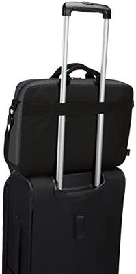 Case Logic era 15.6" laptop attaché eraa-116-obsidian laptoptas (donkergrijs)