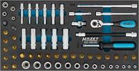 HAZET Dopsleutelset | 1/4 inch (6,3 mm) vierkant hol | Buiten-TORX®-profiel, Buiten-zeskant-tractieprofiel, Binnen-TORX®-profiel, - thumbnail