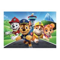 Clementoni legpuzzel super color paw patrol, 60st. - thumbnail