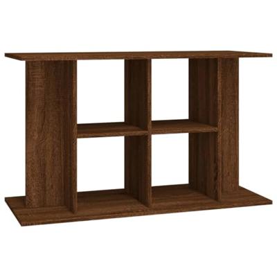 Aquariumstandaard 100x40x60 cm bewerkt hout bruin eikenkleur