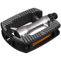 Marwi Pedaalset SP-821 met aluminium huis anti slip zilver met grijze inlay (werkplaatsverpakking) - thumbnail