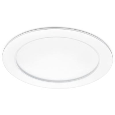 LED Spot - Inbouwspot - Trion Pandus - 18W - Warm Wit 3000K - Dimbaar - Spatwaterdicht IP44 - Rond - Mat Wit - Aluminium - Ø220mm LED Spot - Inbouwspot - Trion Pandus - 18W - Warm Wit 3000K - Dimbaar - Spatwaterdicht IP44 - Rond - Mat Wit - Aluminium - Ø220mm