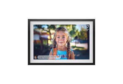Denver PFF-1516 Digitale fotolijst 39.6 cm 15.6 inch Energielabel: C (A - G) 1920 x 1080 Pixel 16 GB Zwart, Wit