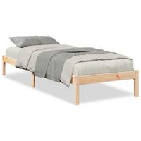 Bedframe extra lang zonder matras massief grenenhout 100x220 cm - thumbnail