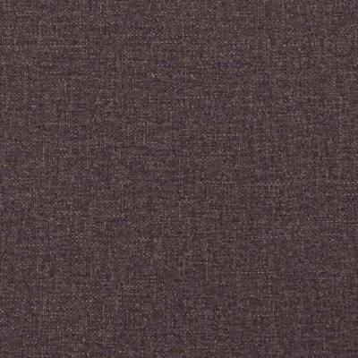 Eetkamerstoelen 2 st stof donkerbruin