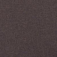 Eetkamerstoelen 2 st stof donkerbruin - thumbnail