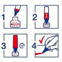 Edding Textmarker | lichtgroen | streepbreedte 2-5 mm spitse punt | 10 stuks - 4-24011 4-24011 - thumbnail