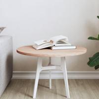 Tafelblad rond 50x1,5 cm massief beukenhout - thumbnail