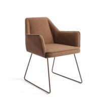 Jesper Home Eetkamerstoel 'Tome' Slide Rose, kleur Cinnamon Bun - thumbnail