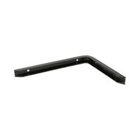 Muurbeugel AMIG 4plus-21110 Planken Zwart Aluminium (25 x 15 cm) - thumbnail