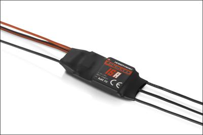 Hobbywing Skywalker V2 15A Brushless snelheidsregelaar voor RC vliegtuig Belastbaarheid (max.): 30 A