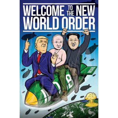 Poster Welcome to the New World Order 61x91,5cm Poster Welcome to the New World Order 61x91,5cm