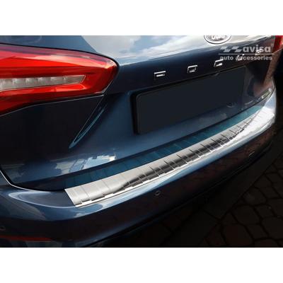 RVS Bumper beschermer passend voor Ford Focus IV Kombi 2018- 'Ribs' AV235342