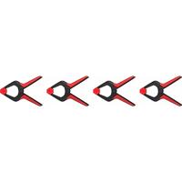 TOOLCRAFT 2226761 Veerklem 45 mm 6 kg (4 stuks) Spanbreedte (max.):45 mm Afmeting, lengte: 115 mm Afm. werkbereik:50 mm - thumbnail