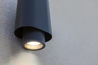 Cypres Muurlamp Antraciet - thumbnail