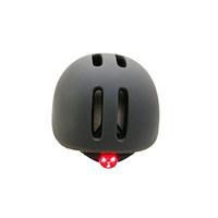 Polisport helm commuter mat grijs/fluo geel m 54-58cm - thumbnail