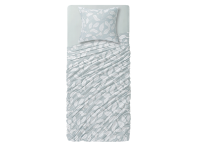 LIVARNO home Dekbedovertrekset 140 x 200 cm (Mint)