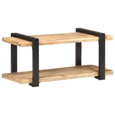 Tv-meubel 90x40x40 cm ruw mangohout Tv-meubel 90x40x40 cm ruw mangohout