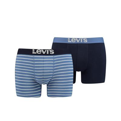 Levi's 2-pack boxershort vintage stripe- lichtblauw Levi's 2-pack boxershort vintage stripe- lichtblauw