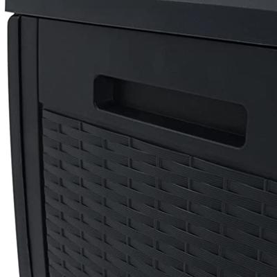 Tuinbox 119x48x60 cm polypropeen antracietkleurig Tuinbox 119x48x60 cm polypropeen antracietkleurig