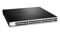 D-Link DGS-1210-52MP/E Netwerk switch RJ45/SFP 48 + 4 poorten 104 Gbit/s PoE-functie - thumbnail