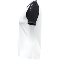 JAKO 4270D Shirt Dynamic Km Dames - Wit/Zwart/Antraciet - XL (46/48) - thumbnail