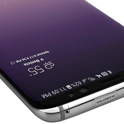 Skinomi TechSkin - beschermfolie voor Samsung Galaxy S8 - voor- en achterkant