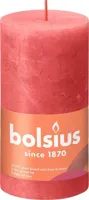 Bolsius kaars rustiek 13x7 cm blossom roze - thumbnail