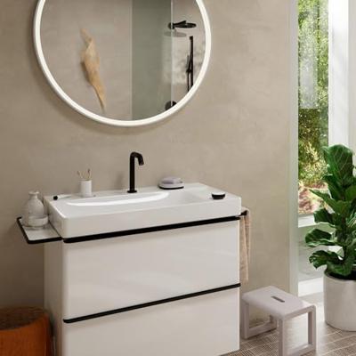Hansgrohe Tecturis S 2-gats wastafelkraan 150 CoolStart met waste, mat zwart